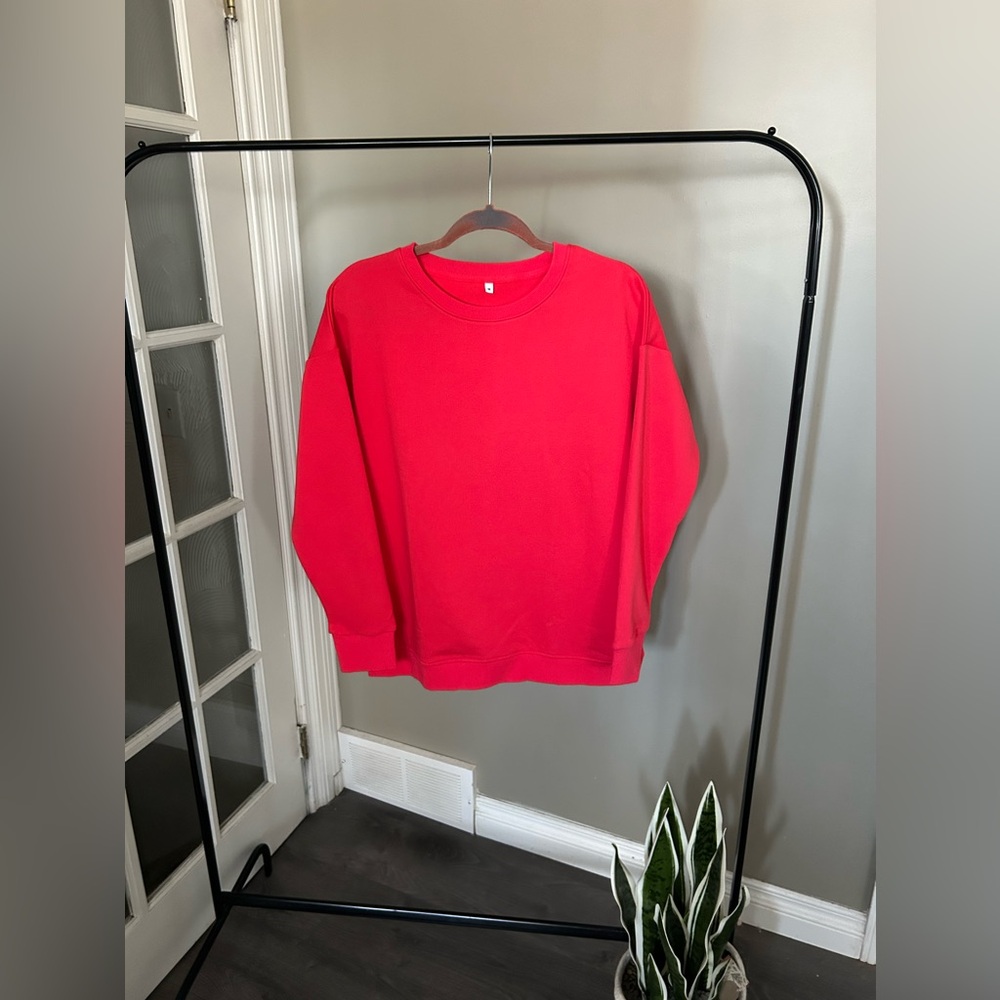 Brand New Bright Red Sweater (M) - Picture 1 of 5